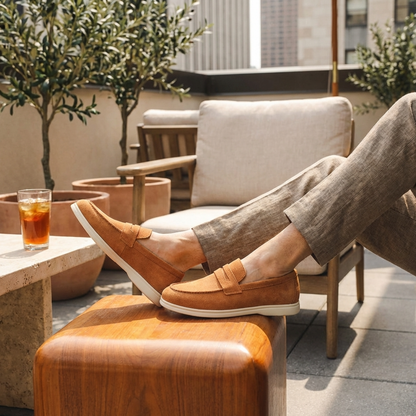 Loro Penny Loafers