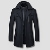 Cavalier Wool Peacoat