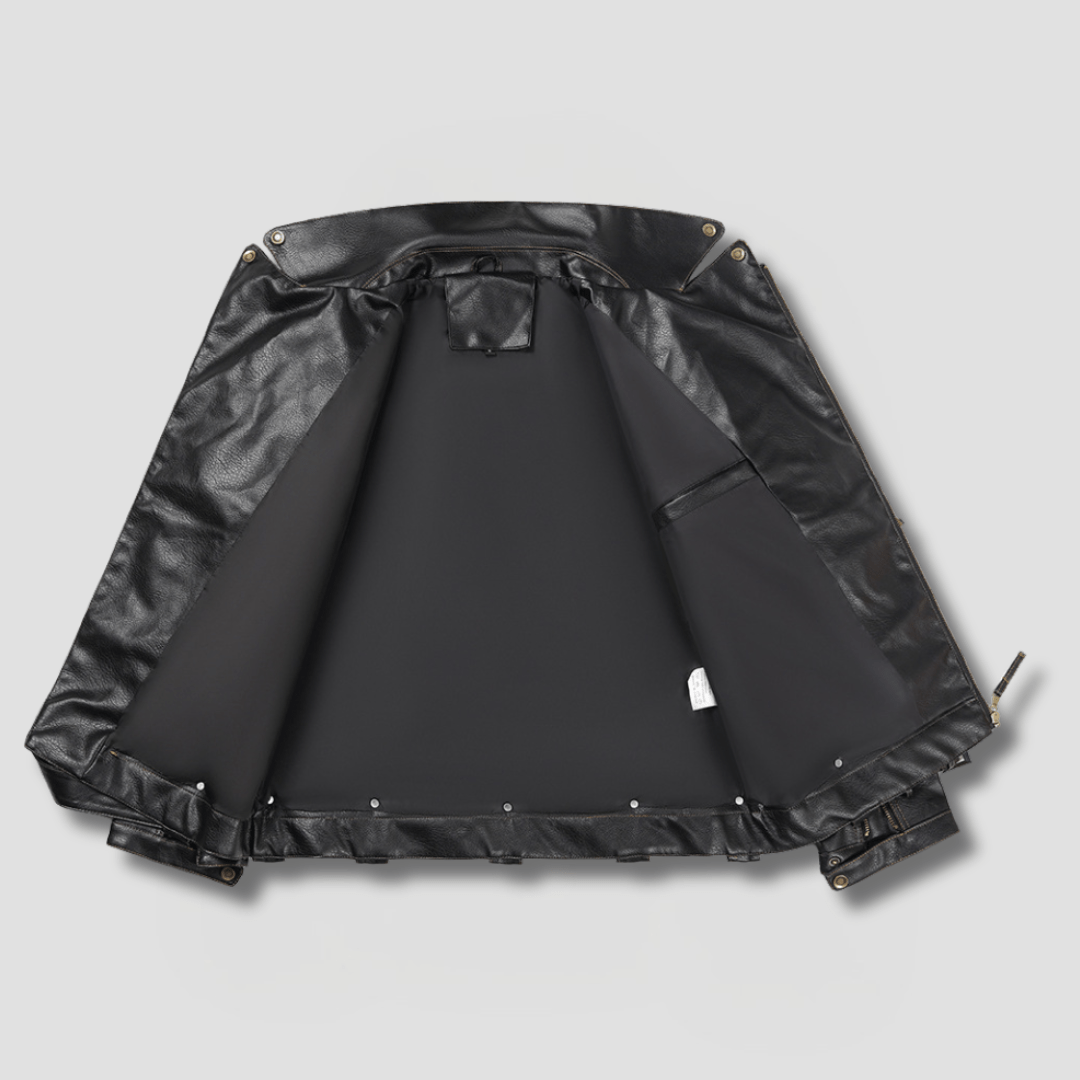 Blacktop Maverick Moto Jacket - Timeless Crafted