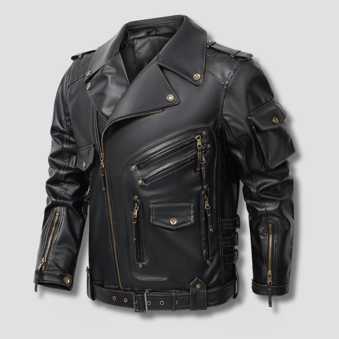 Blacktop Maverick Moto Jacket - Timeless Crafted