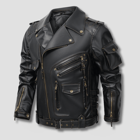 Blacktop Maverick Moto Jacket - Timeless Crafted