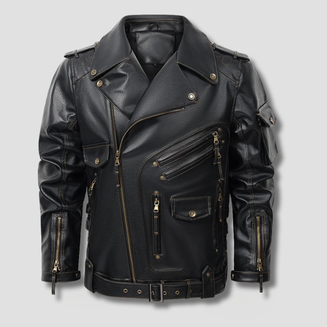 Blacktop Maverick Moto Jacket - Timeless Crafted