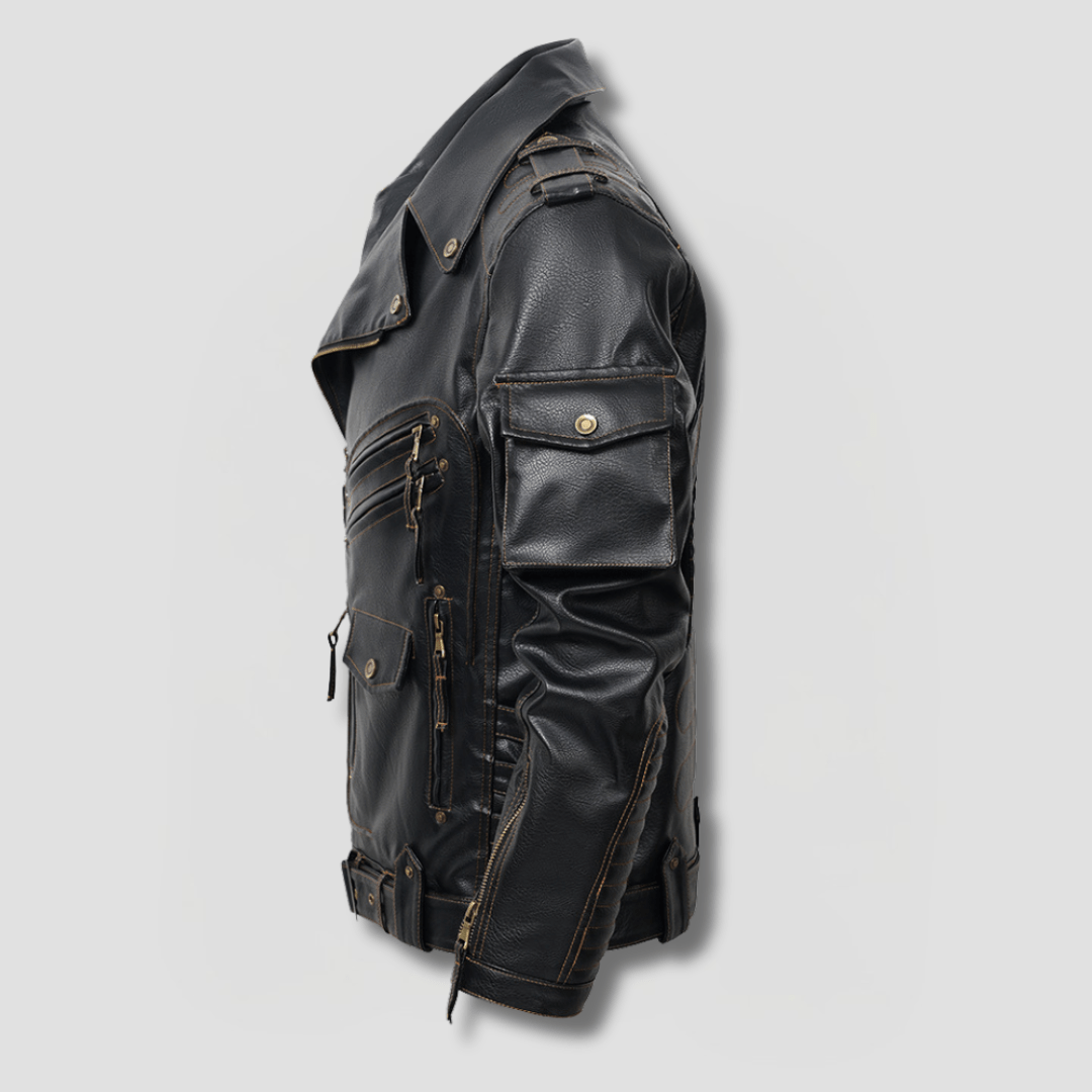 Blacktop Maverick Moto Jacket - Timeless Crafted
