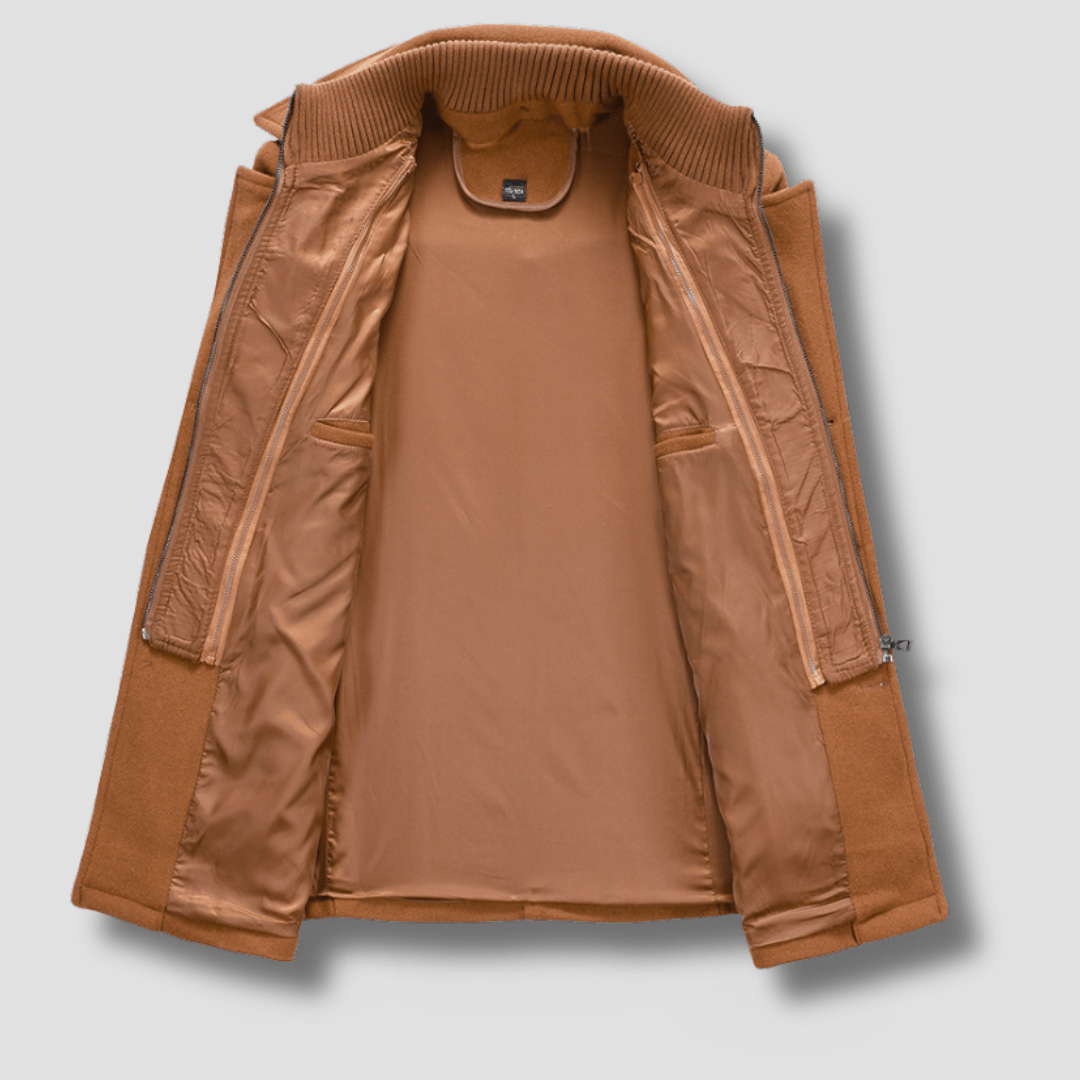 Cavalier Wool Peacoat - Timeless Crafted