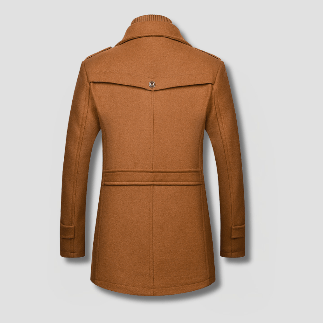 Cavalier Wool Peacoat - Timeless Crafted