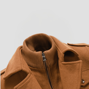 Cavalier Wool Peacoat - Timeless Crafted
