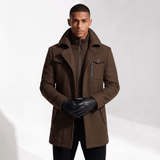 Cavalier Wool Peacoat - Timeless Crafted