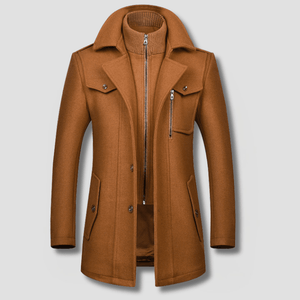 Cavalier Wool Peacoat - Timeless Crafted