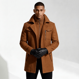 Cavalier Wool Peacoat - Timeless Crafted