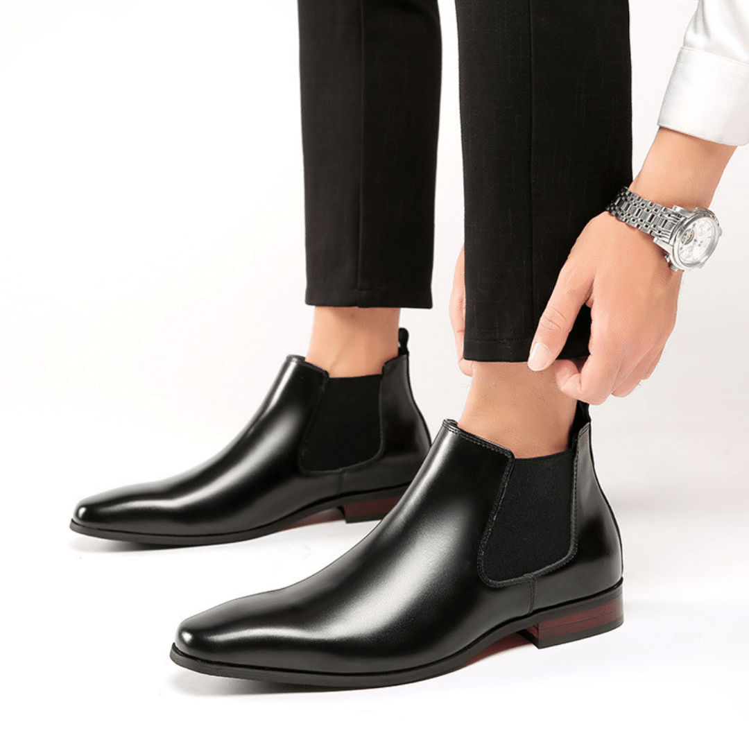 Diplomat Sleek Chelsea Boots - Timeless Crafted
