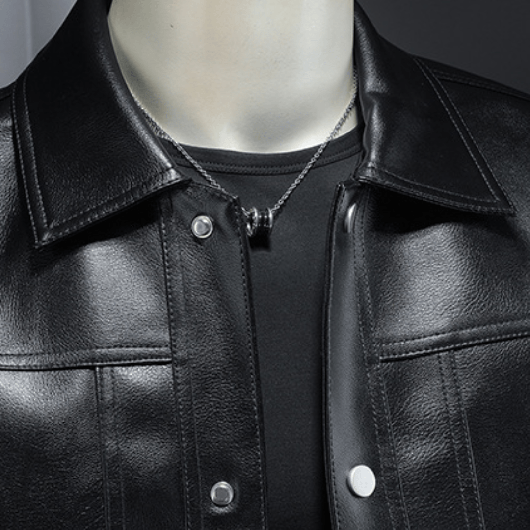 Eminence Button Trucker Jacket - Timeless Crafted
