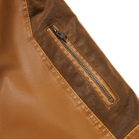 Falcon Fleeced Hooded Moto Jacket - Timeless Crafted