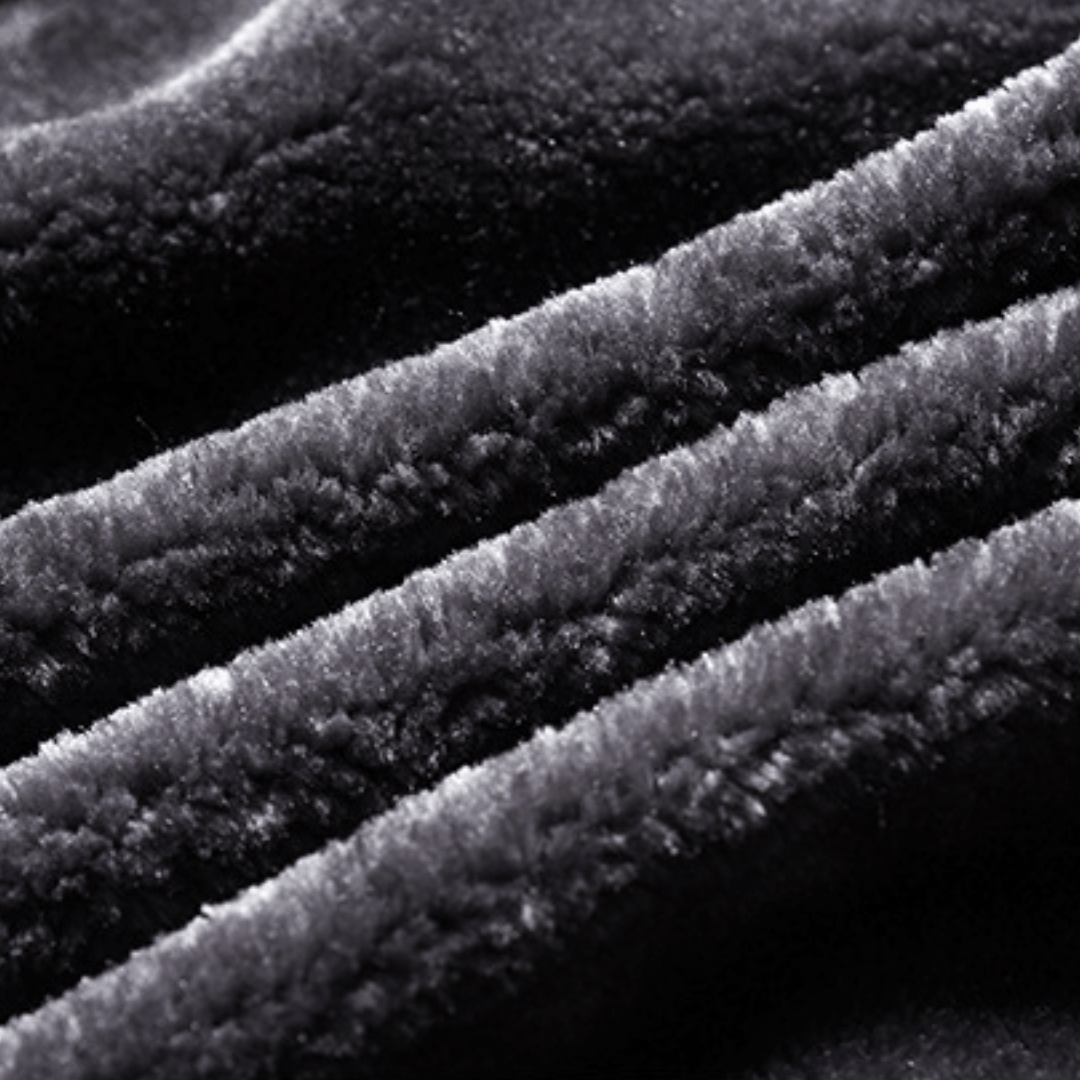 Forge Fleeced Café Racer Moto Jacket - Timeless Crafted