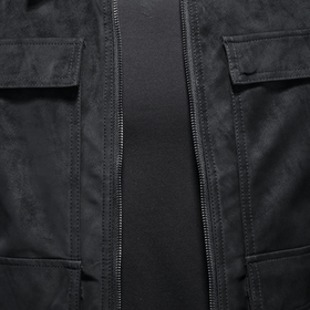 Outpost Faux Suede Utility Pocket Jacket - Timeless Crafted