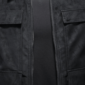 Outpost Faux Suede Utility Pocket Jacket - Timeless Crafted