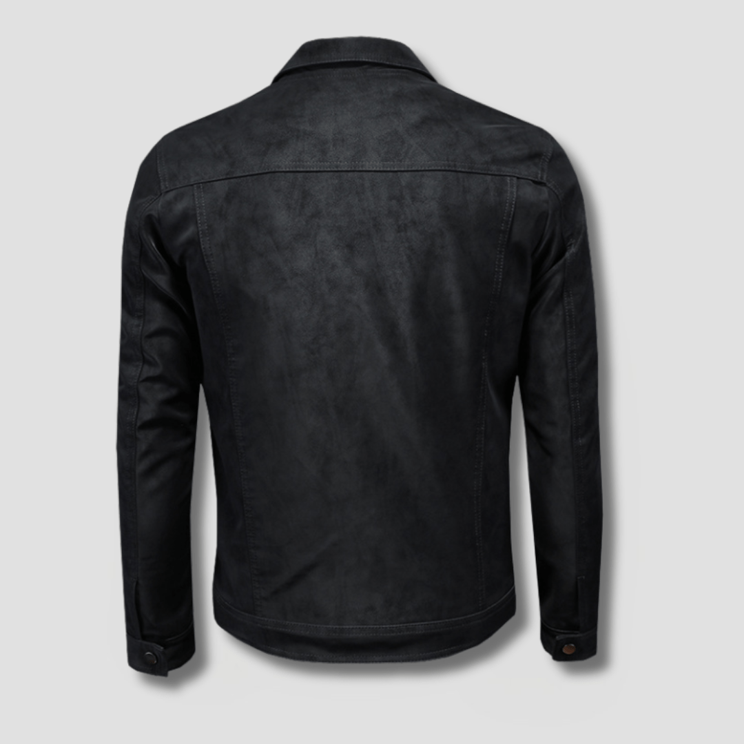 Outpost Faux Suede Utility Pocket Jacket - Timeless Crafted