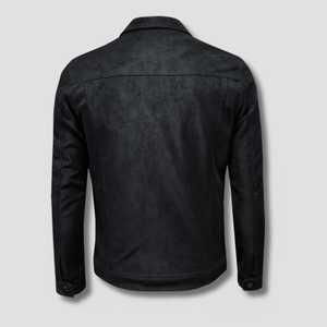 Outpost Faux Suede Utility Pocket Jacket - Timeless Crafted