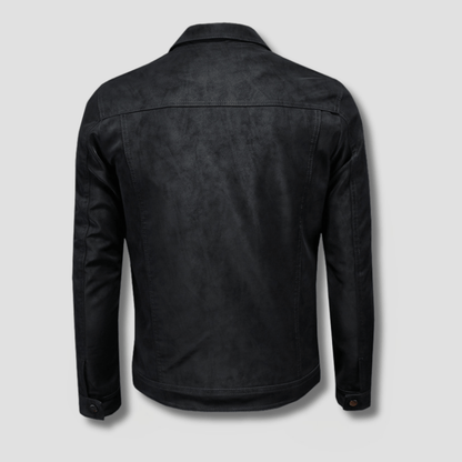 Outpost Faux Suede Utility Pocket Jacket - Timeless Crafted