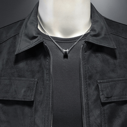 Outpost Faux Suede Utility Pocket Jacket - Timeless Crafted