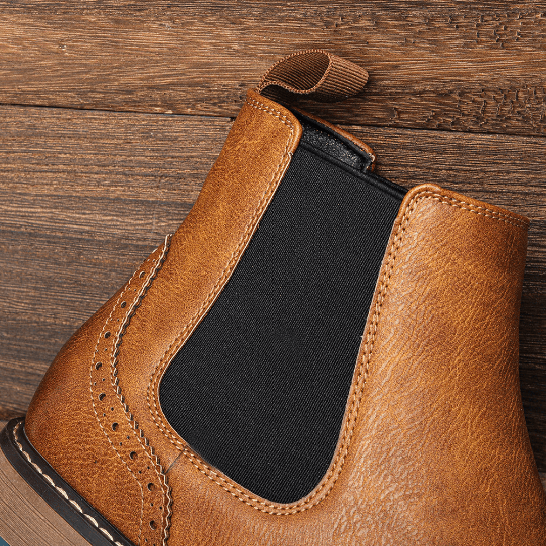Regent Wingtip Chelsea Boots - Timeless Crafted