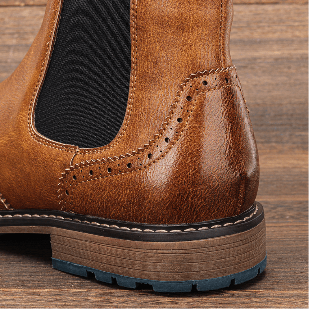 Regent Wingtip Chelsea Boots - Timeless Crafted
