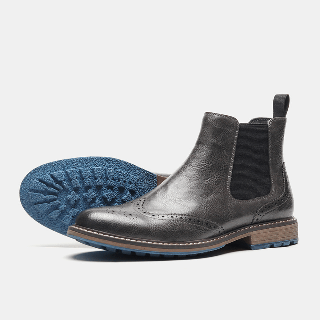 Regent Wingtip Chelsea Boots - Timeless Crafted