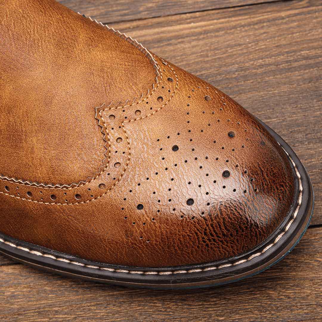 Regent Wingtip Chelsea Boots - Timeless Crafted