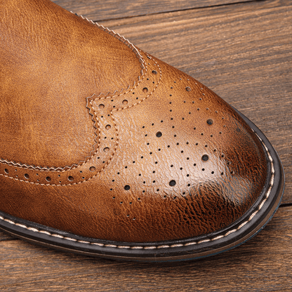 Regent Wingtip Chelsea Boots - Timeless Crafted