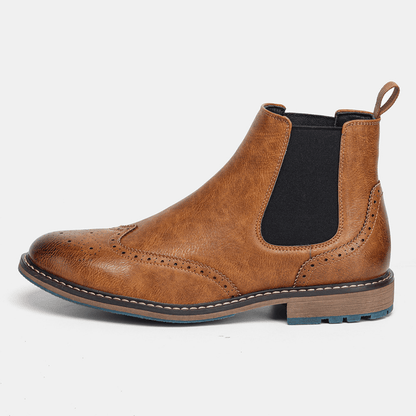 Regent Wingtip Chelsea Boots - Timeless Crafted