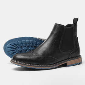 Regent Wingtip Chelsea Boots - Timeless Crafted