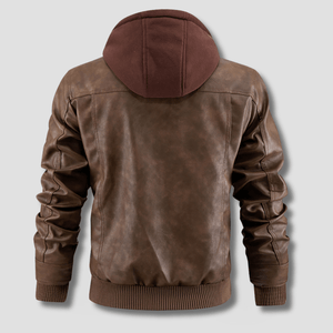 Rogue Hooded Moto Jacket - Timeless Crafted