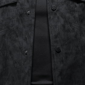 Sable Faux Suede Trucker Jacket - Timeless Crafted