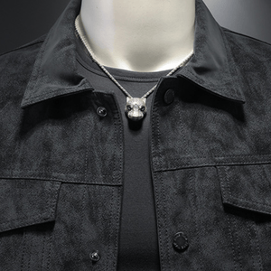 Sable Faux Suede Trucker Jacket - Timeless Crafted