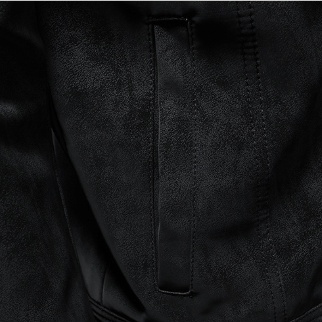 Sable Faux Suede Trucker Jacket - Timeless Crafted