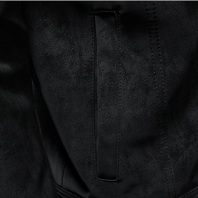 Sable Faux Suede Trucker Jacket - Timeless Crafted