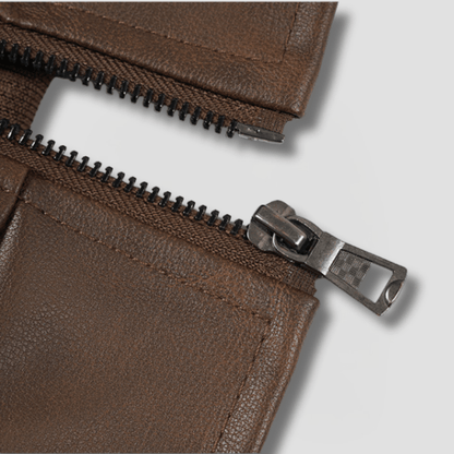 Sentinel Hooded Moto Jacket - Timeless Crafted