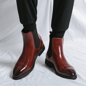 Sovereign Cap - Toe Chelsea Boots - Timeless Crafted