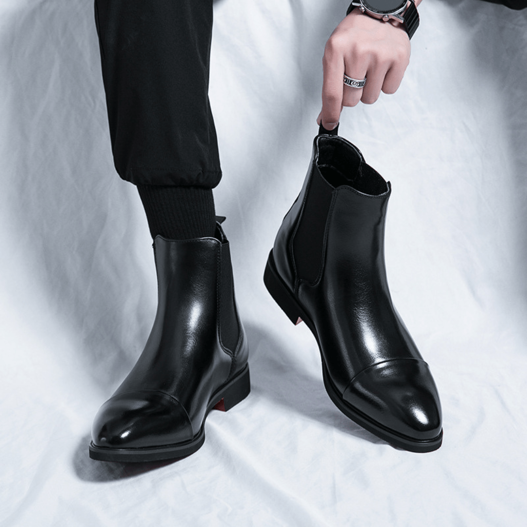 Sovereign Cap - Toe Chelsea Boots - Timeless Crafted