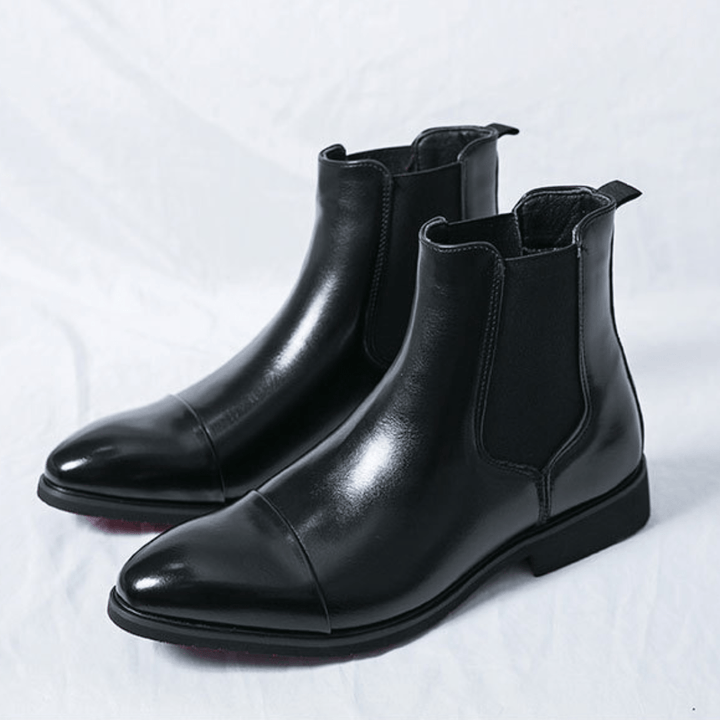 Sovereign Cap - Toe Chelsea Boots - Timeless Crafted