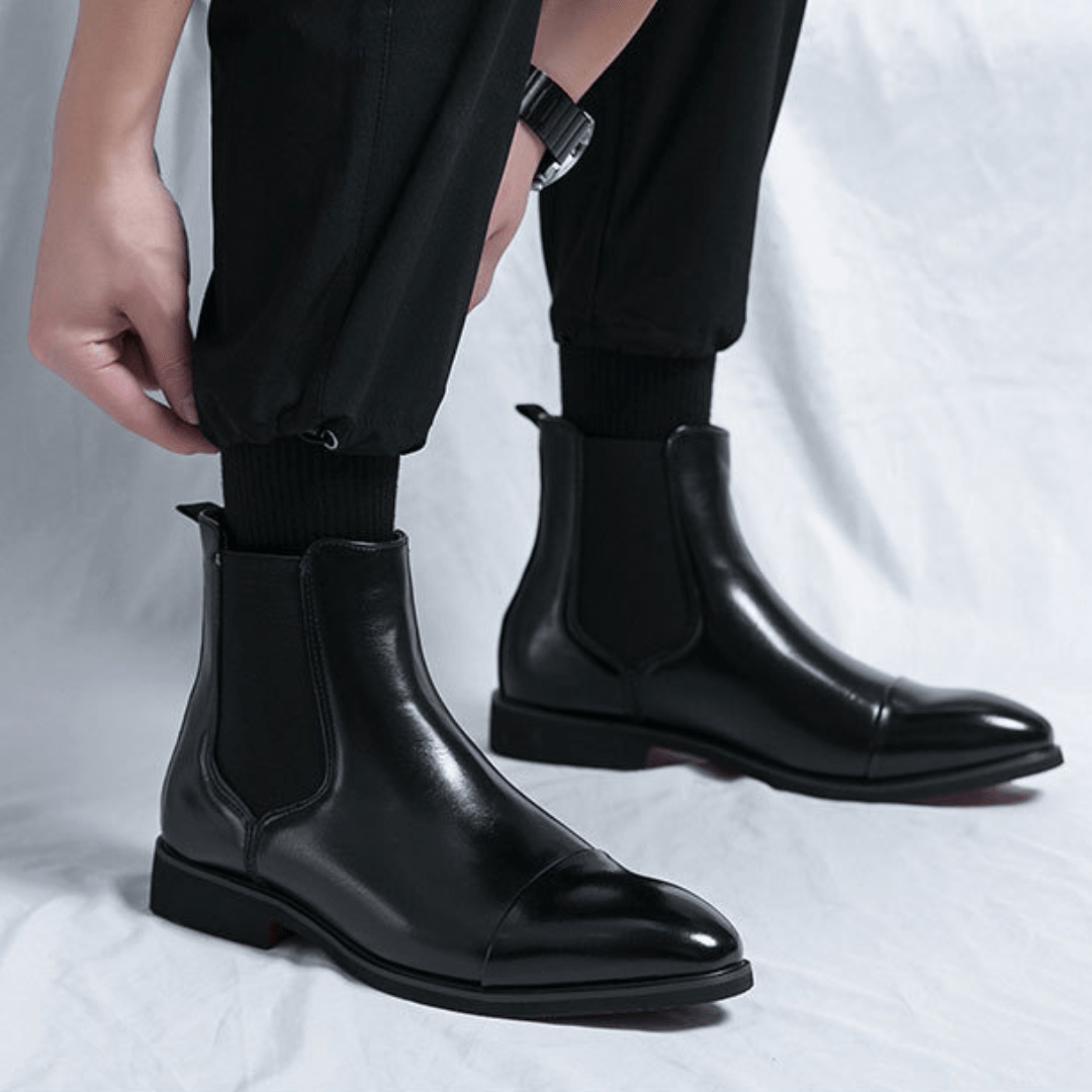 Sovereign Cap - Toe Chelsea Boots - Timeless Crafted