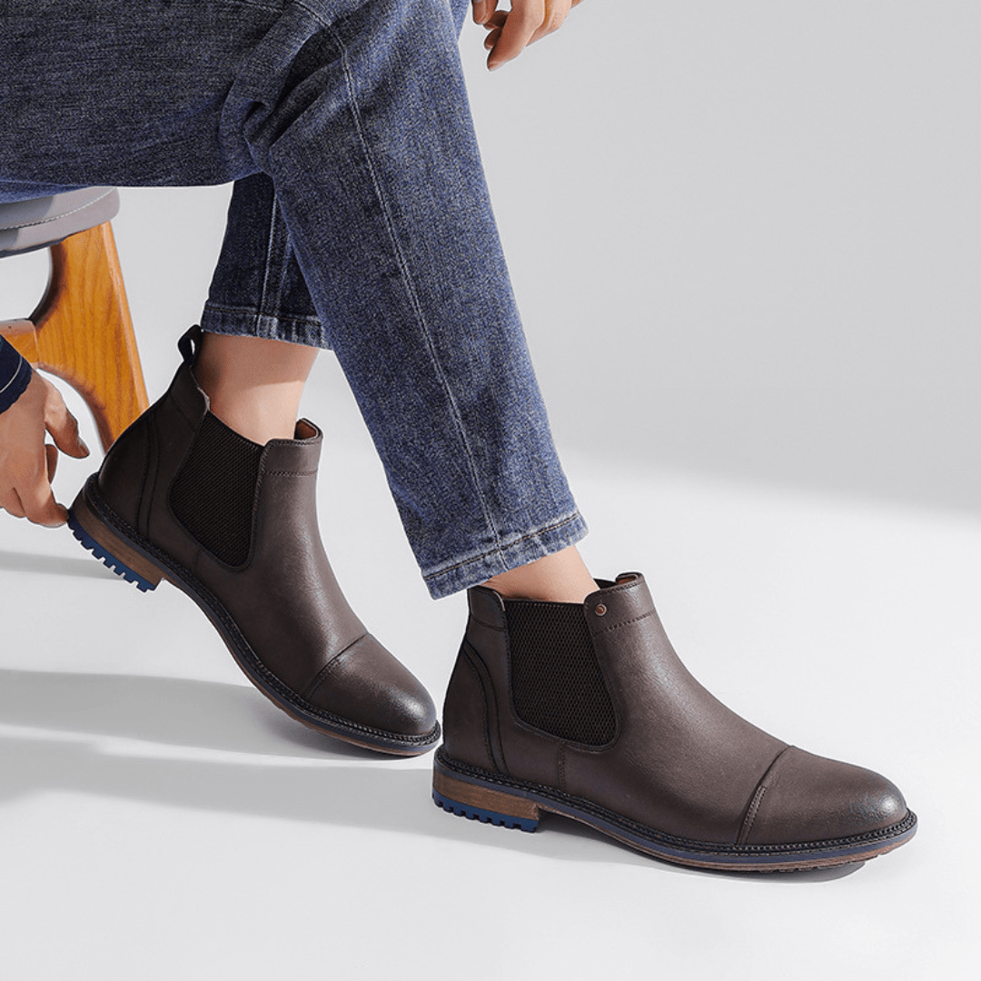 Strider Cap - Toe Chelsea Boots - Timeless Crafted