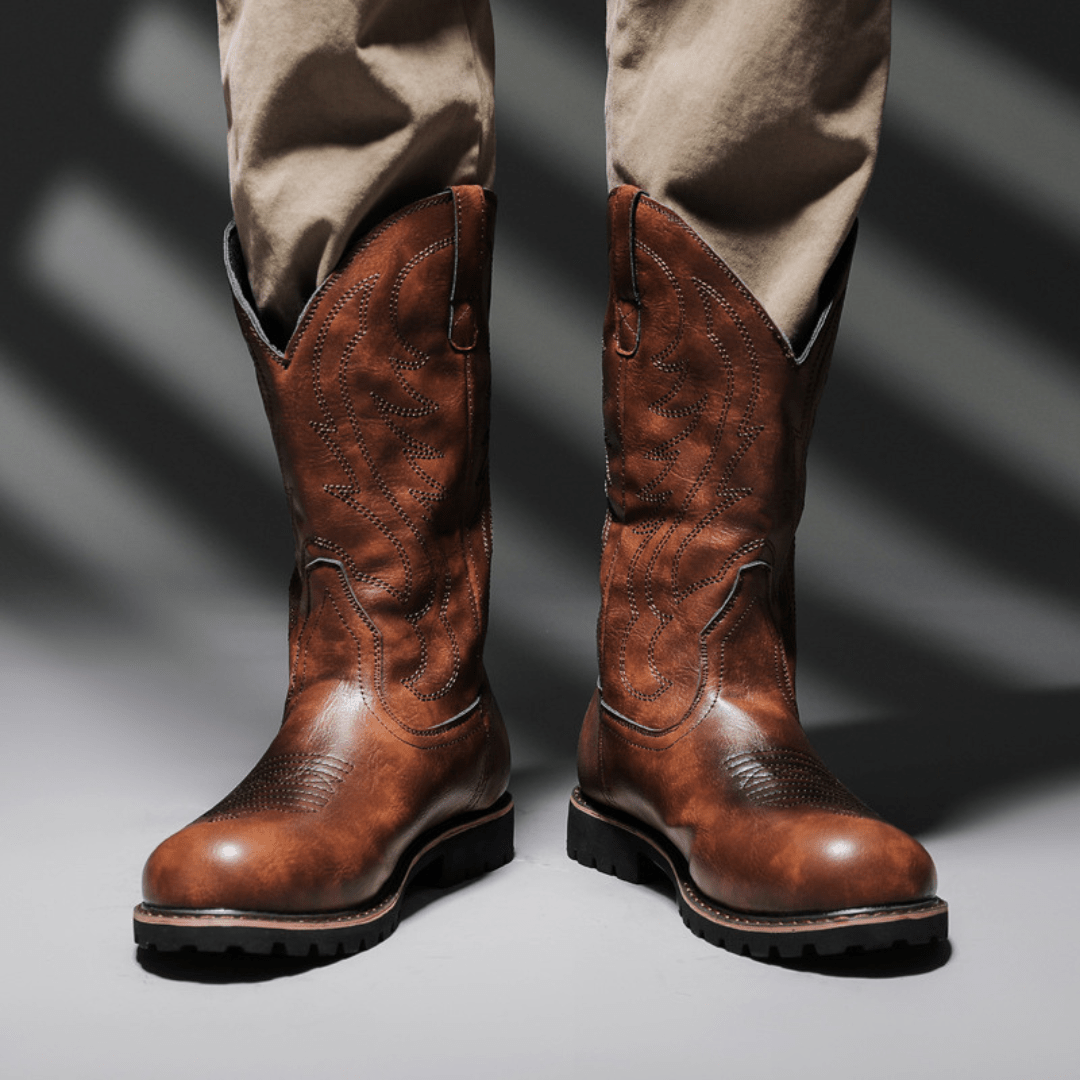 The Bronco Men's Cowboy Boots - Timeless