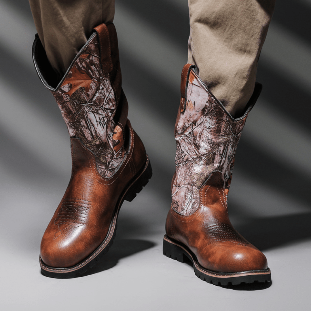 The Bronco Men's Cowboy Boots - Timeless