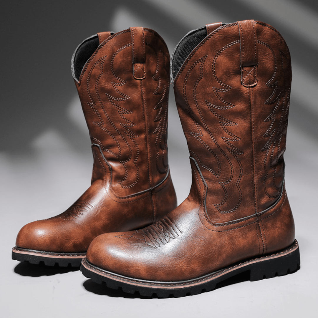 The Bronco Men's Cowboy Boots - Timeless
