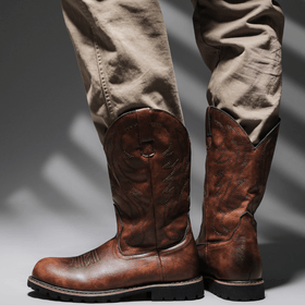The Bronco Men's Cowboy Boots - Timeless