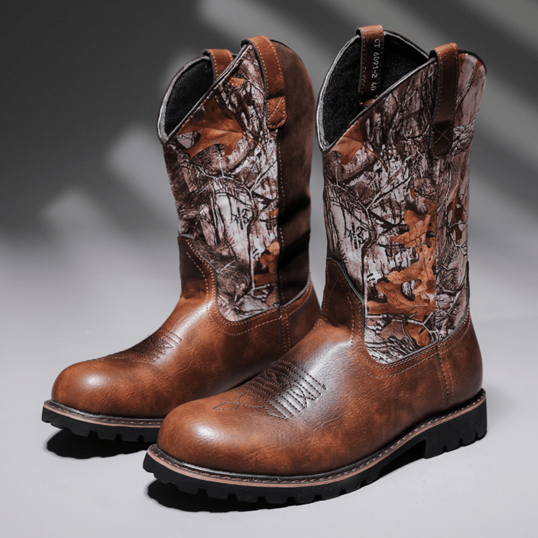 The Bronco Men's Cowboy Boots - Timeless