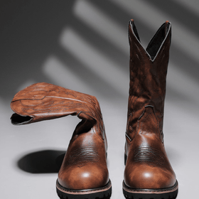 The Bronco Men's Cowboy Boots - Timeless