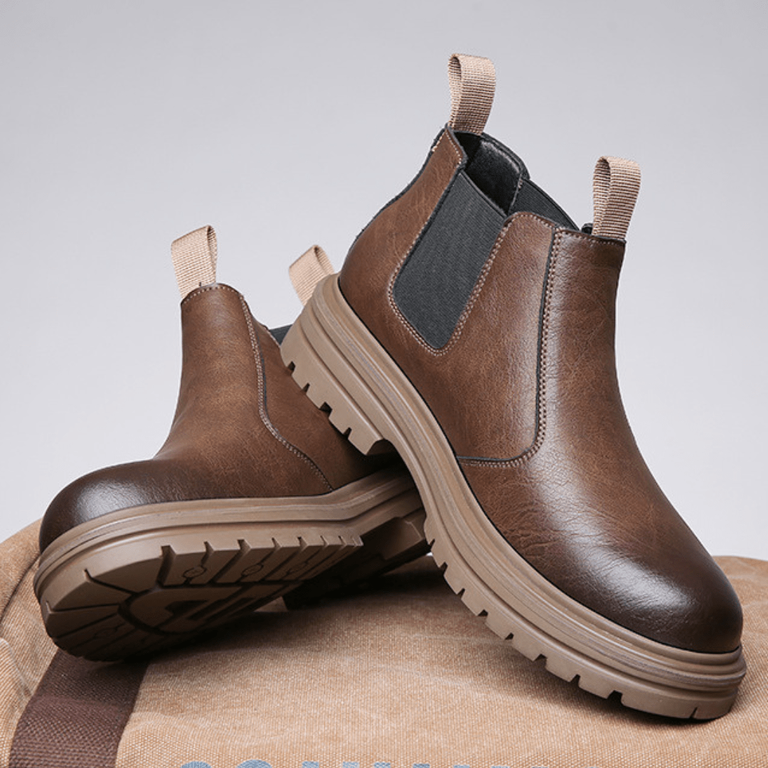 Trailmaster Lug Chelsea Boots - Timeless Crafted